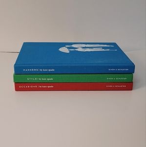 Kate Spade Books Set of 3 Manners - Style - Occasions